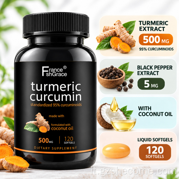 Shecome Curcuma Brain Health Curcuma Curcumina Softgel